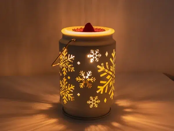 Diffuseur électrique lumineux flocon de neige – Image 2