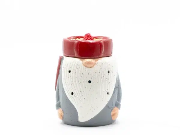 cette photo représente le brule parfum électrique gnome de noel