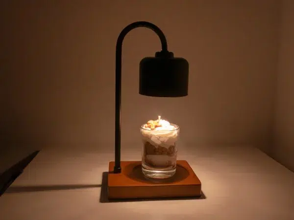 Lampe à bougie noire – Image 2