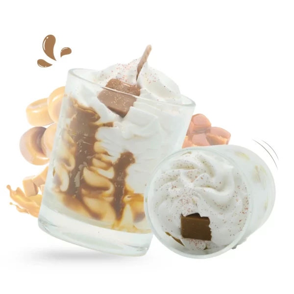 Cette photo est la mini gourmande caramel