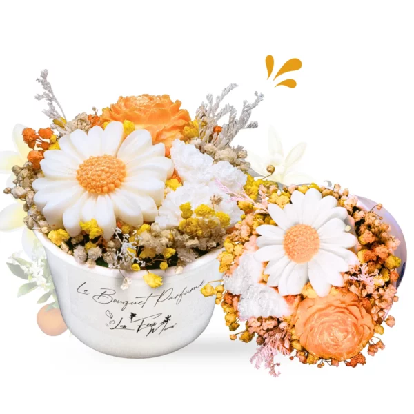 cette photo représente le bouquet parfumé fleur de tiaré