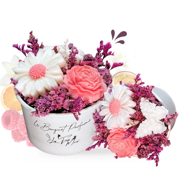 cette photo représente le bouquet parfumé jasmin passion