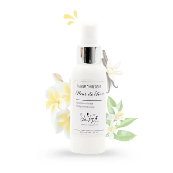 cette photo représente le parfum d'intérieur fleur de tiaré