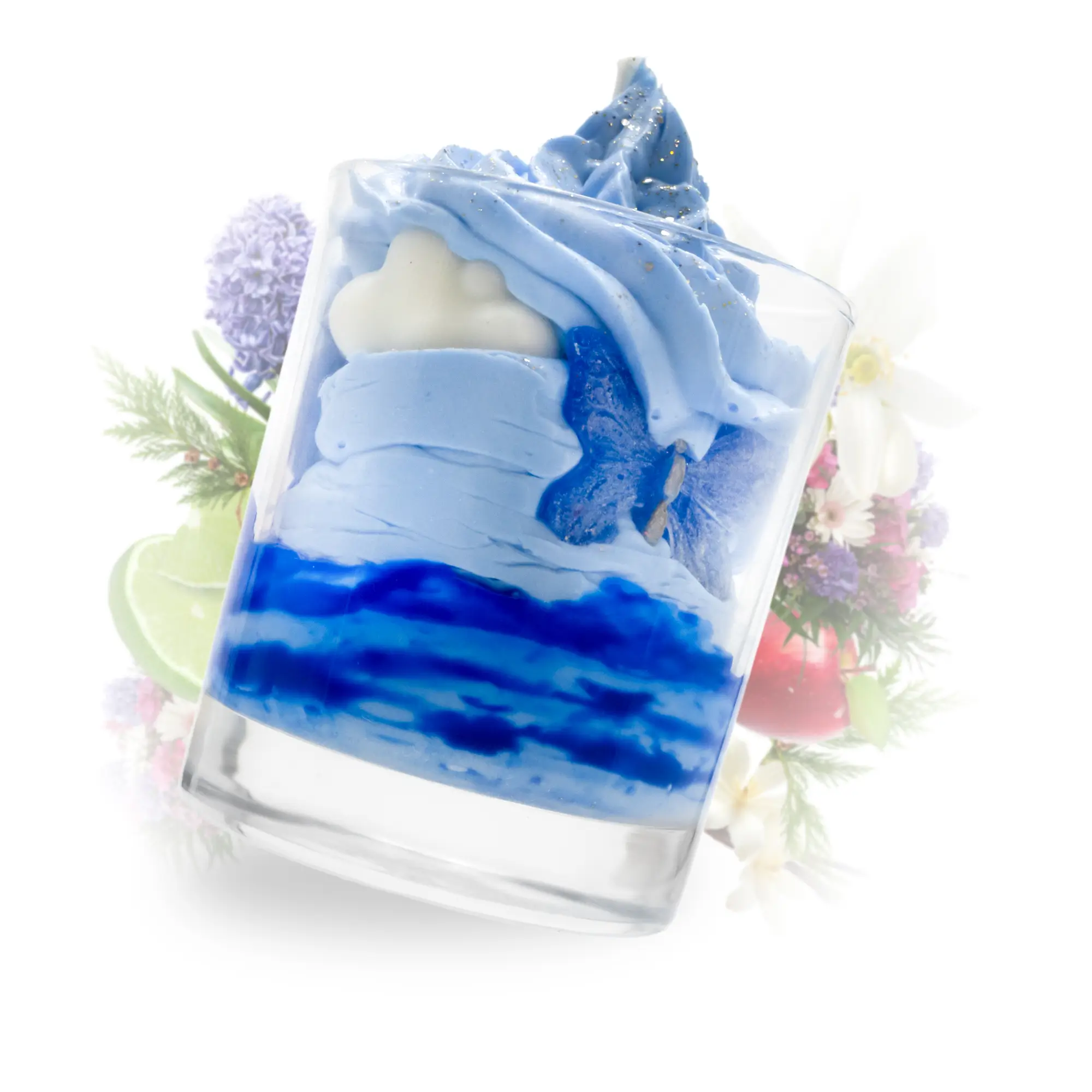 Photo de la bougie artisanale grand air