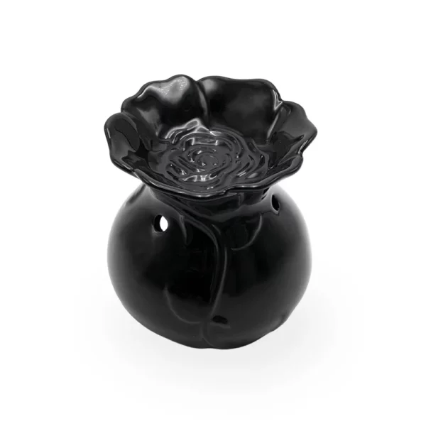 Photo du brûle parfum rose noire