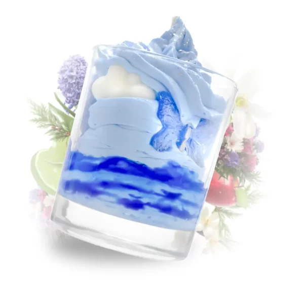 Photo de la bougie artisanale grand air