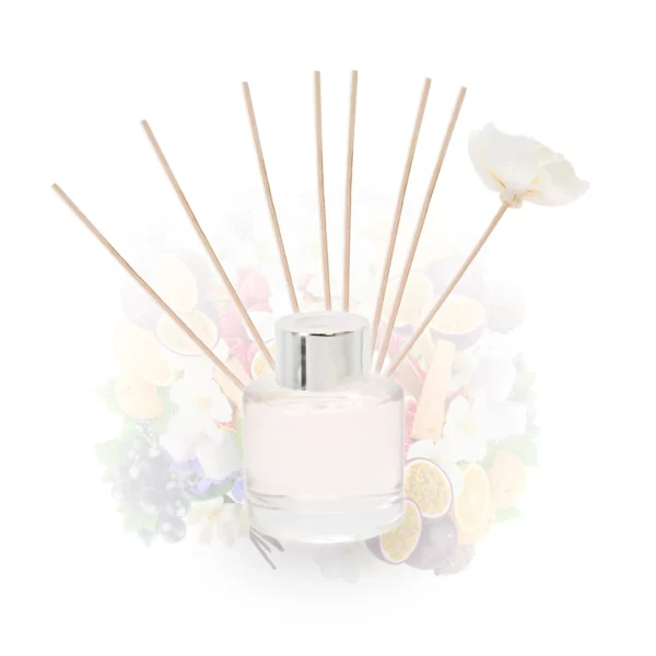 cette photo représente le diffuseur à tiges jasmin passion