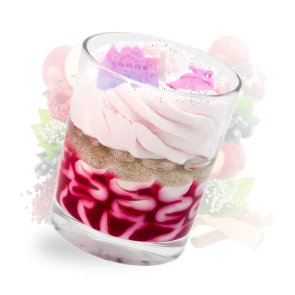 cette photo représente la bougie parfumée princesse des rêves